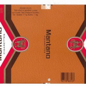 MARQUILLA MANTANO 25 CIGARRILLOS BÉLGICA