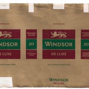 MARQUILLA WINDSOR 20 CIGARRILLOS ALEMANIA