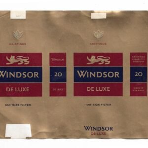 MARQUILLA WINDSOR 20 CIGARRILLOS ALEMANIA