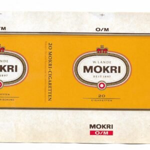 MARQUILLA MOKRI 20 CIGARRILLOS ALEMANIA