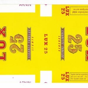 MARQUILLA LUX 25 CIGARRILLOS BÉLGICA