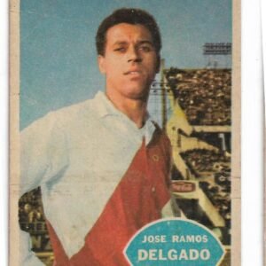 FIGURITA DEL ALBUM GOLASO TARJETON FUTBOL 1965 JOSE RAMOS DELGADO N° 14