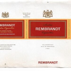 MARQUILLA REMBRANDT 20 CIGARRILLOS ALEMANIA
