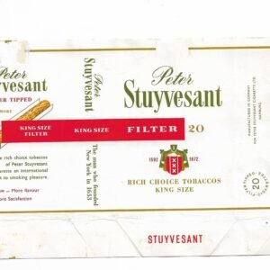 MARQUILLA PETER STUYVESANT 20 CIGARRILLOS ALEMANIA