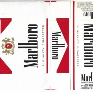 MARQUILLA MARLBORO 21 CIGARRILLOS ALEMANIA BOX