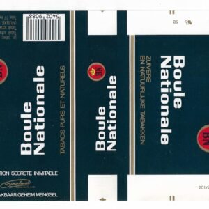MARQUILLA BOULE NATIONALE 25 CIGARRILLOS BÉLGICA