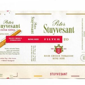 MARQUILLA PETER STUYVESANT 20 CIGARRILLOS ALEMANIA