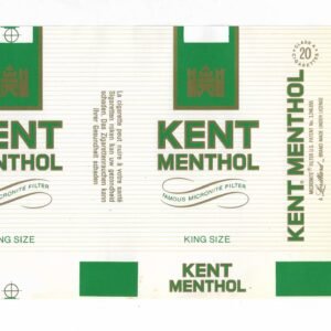 MARQUILLA KENT MENTHOL 20 CIGARRILLOS BÉLGICA