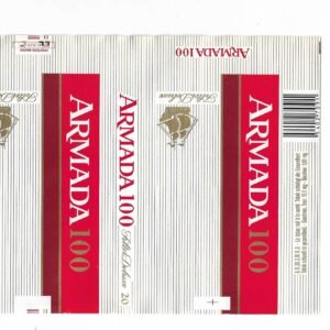 MARQUILLA ARMADA 100 20 CIGARRILLOS BÉLGICA
