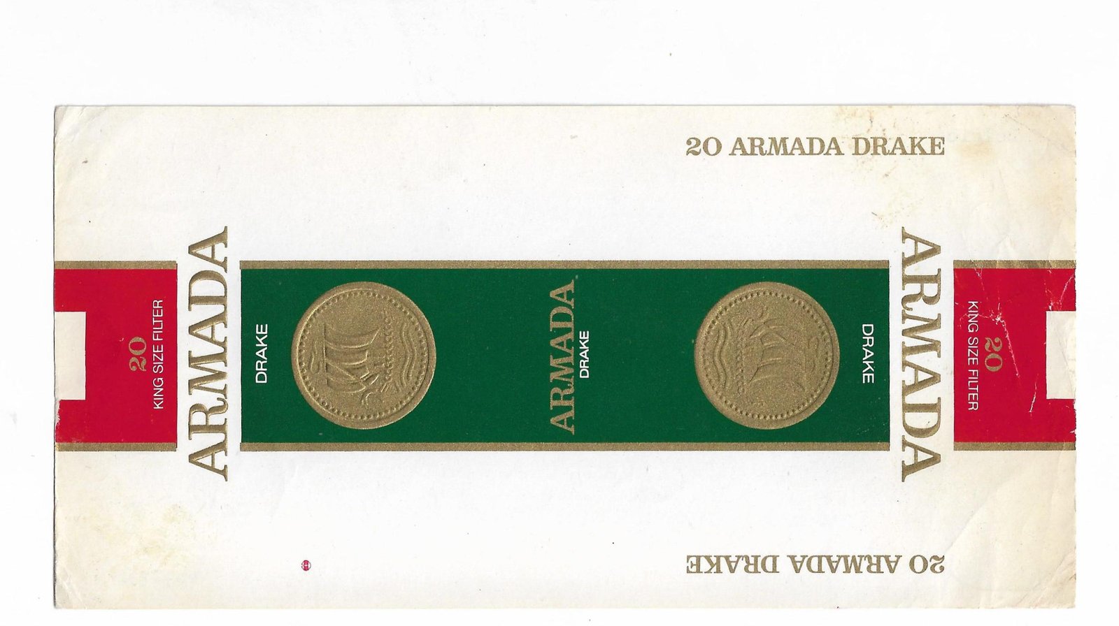 MARQUILLA ARMADA 20 CIGARRILLOS BÉLGICA