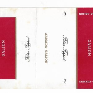 MARQUILLA ARMADA 20 CIGARRILLOS BÉLGICA