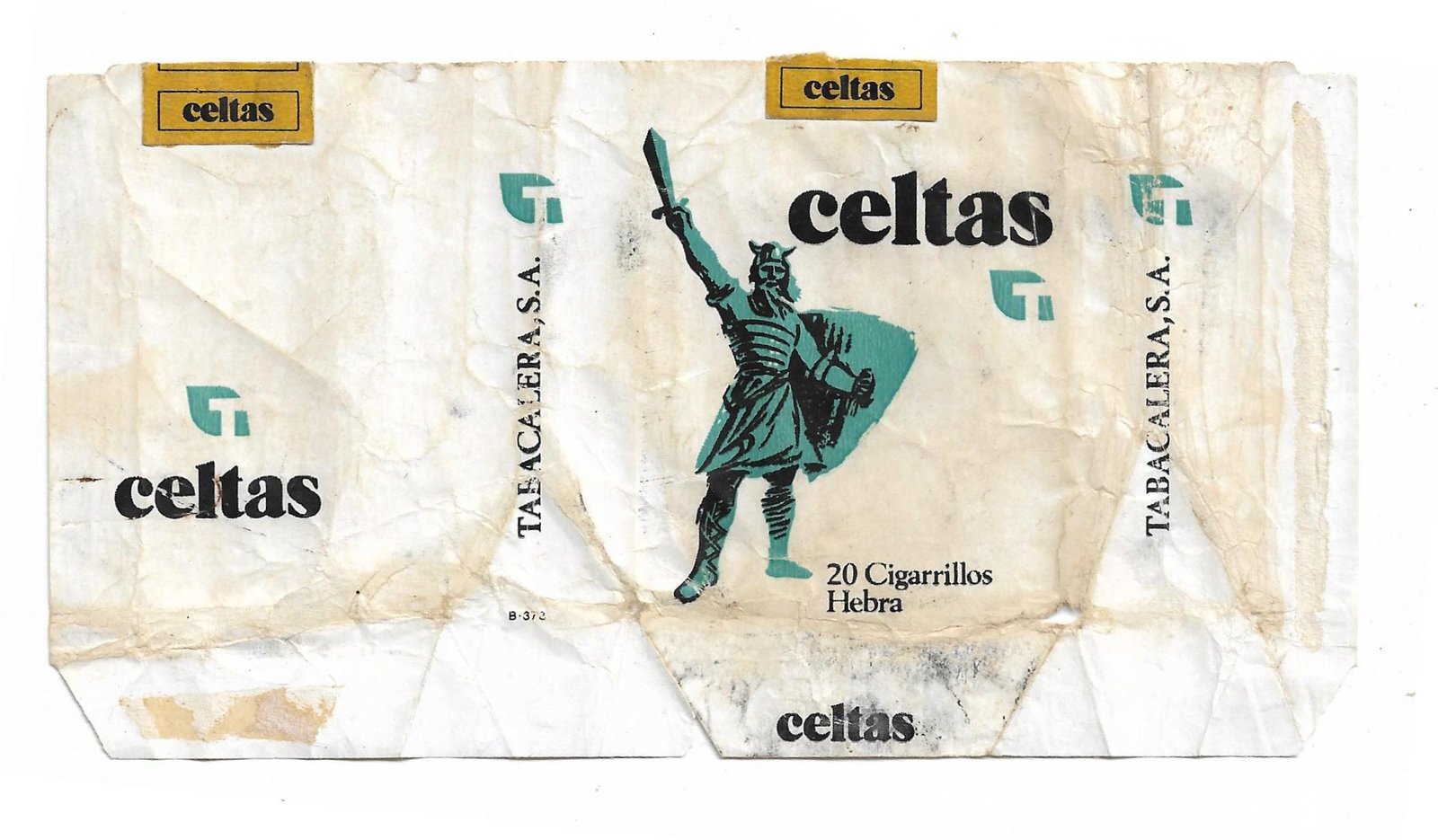 MARQUILLA CELTA 20 CIGARRILLOS ESPAÑA BOX