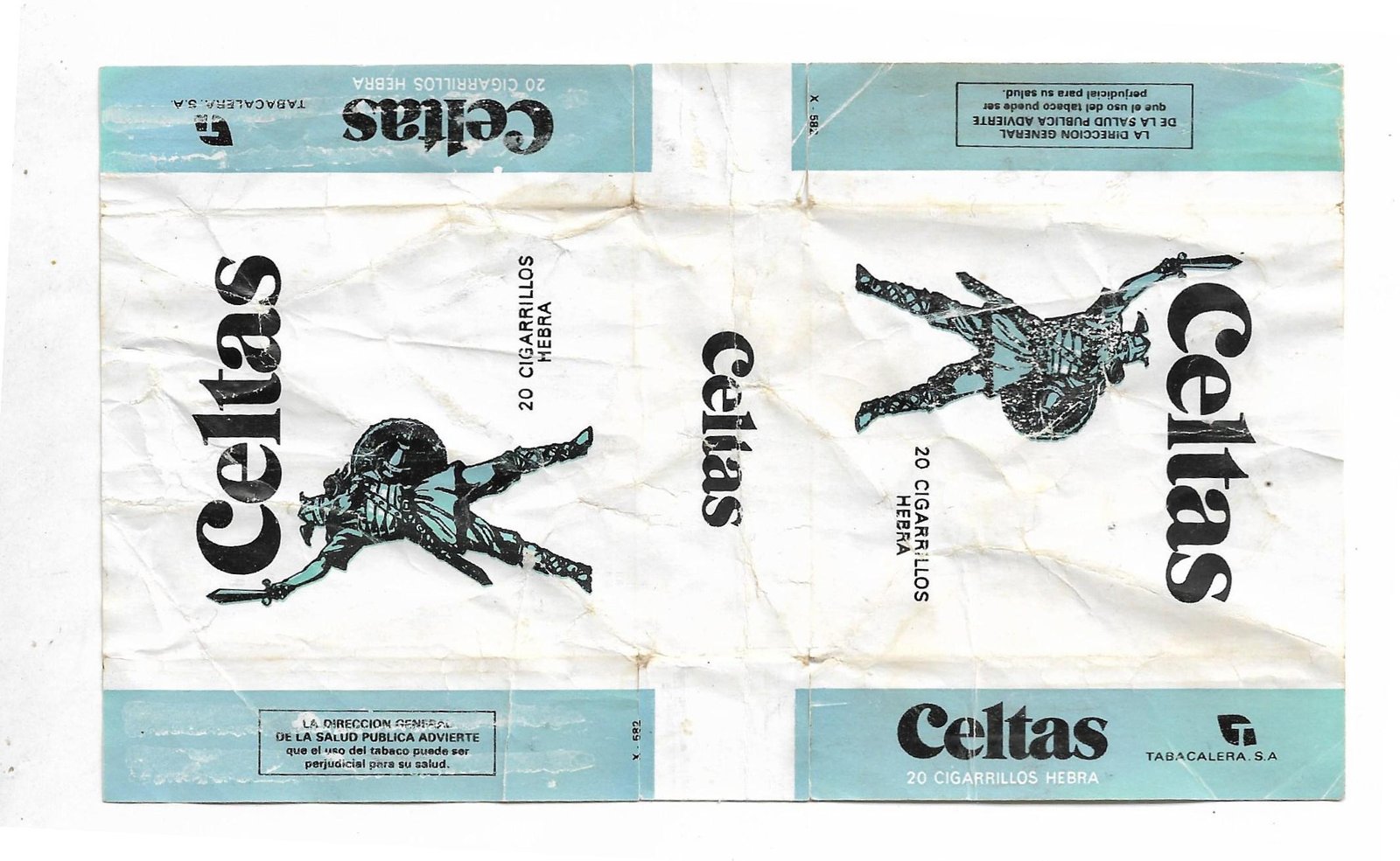 MARQUILLA CELTA 20 CIGARRILLOS ESPAÑA BOX