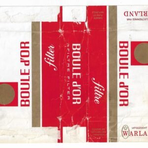 MARQUILLA BOULE d´OR 25 CIGARRILLOS BÉLGICA