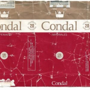 MARQUILLA CONDAL 20 CIGARRILLOS ESPAÑA