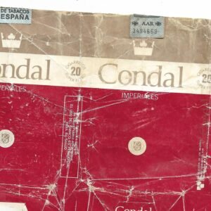 MARQUILLA CONDAL 20 CIGARRILLOS ESPAÑA