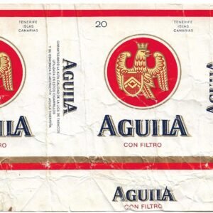 MARQUILLA AGUILA 20 CIGARRILLOS ESPAÑA