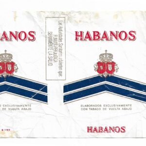 MARQUILLA HABANOS 20 CIGARRILLOS ESPAÑA
