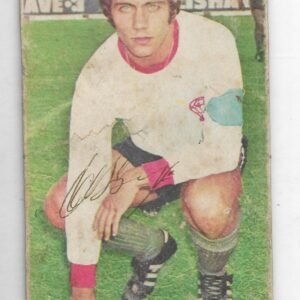 FIGURITA SUPER FUTBOL 1971 TARJETON DE MIGUEL A. BRINDISI N°108