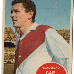 FIGURITA DEL ALBUM GOLASO TARJETON FUTBOL 1965 VLADISLAO N° 16