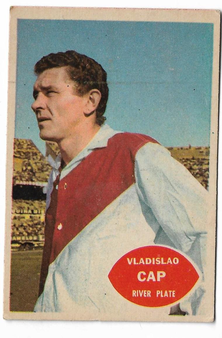 FIGURITA DEL ALBUM GOLASO TARJETON FUTBOL 1965 VLADISLAO N° 16
