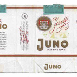 MARQUILLA JUNO 20 CIGARRILLOS ALEMANIA