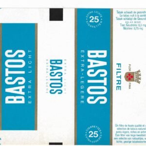 MARQUILLA BASTOS 25 CIGARRILLOS BÉLGICA