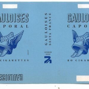 MARQUILLA GAULOISES CAPORAL 20 CIGARRILLOS SUIZA