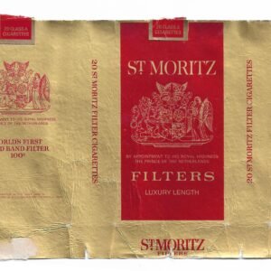 MARQUILLA ST MORTITZ 20 CIGARRILLOS HOLANDA