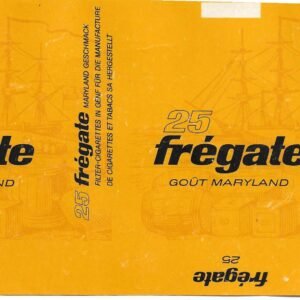 MARQUILLA FRÉGATE 25 CIGARRILLOS SUIZA