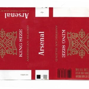 MARQUILLA ARSENAL 20 CIGARRILLOS HOLANDA