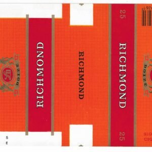 MARQUILLA RICHMOND 25 CIGARRILLOS BÉLGICA