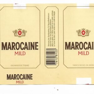 MARQUILLA MAROCAINE 20 CIGARRILLOS SUIZA
