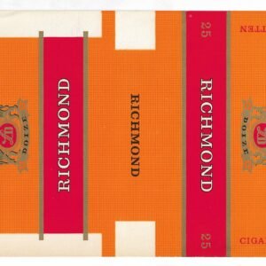 MARQUILLA RICHMOND 25 CIGARRILLOS BÉLGICA