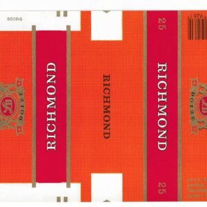 MARQUILLA RICHMOND 25 CIGARRILLOS BÉLGICA