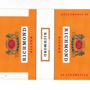 MARQUILLA RICHMOND 25 CIGARRILLOS BÉLGICA
