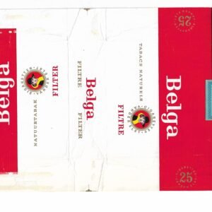 MARQUILLA BELGA 25 CIGARRILLOS BÉLGICA