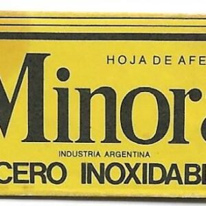 HOJA DE AFEITAR MINORA ACERO INOXIDABLE