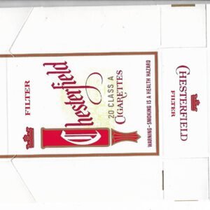 MARQUILLA CHESTERFIELD 20 CIGARRILLOS DE AUSTRALIA BOX