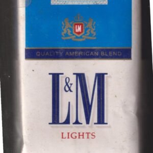 PAQUETE LLENO L & M LIGHTS 20 CIGARRILLOS RUBIOS