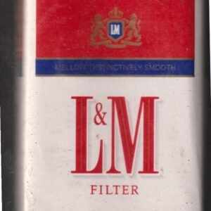 PAQUETE LLENO L & M 20 CIGARRILLOS RUBIOS