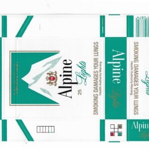 MARQUILLA ALPINE 25 CIGARRILLOS DE AUSTRALIA BOX