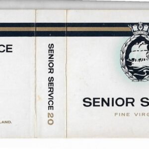 MARQUILLA SENIOR SERVICE 20 CIGARRILLOS INDUSTRIA INGLATERRA SOFT