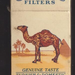 PAQUETE LLENO CAMEL 10 CIGARRILLOS RUBIOS