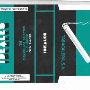 MARQUILLA IDEALES 18 CIGARRILLOS INDUSTRIA INGLATERRA SOFT