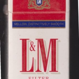 PAQUETE LLENO L & M 10 CIGARRILLOS RUBIOS