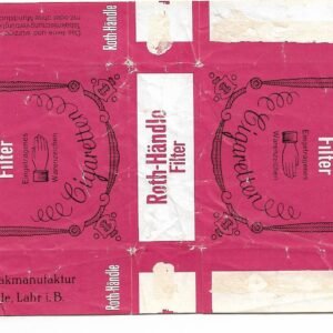 MARQUILLA ROTH-HANDLE 20 CIGARRILLOS INDUSTRIA ALEMANIA SOFT