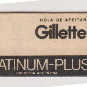 HOJA DE AFEITAR GILLETTE PLATINUM PLUS