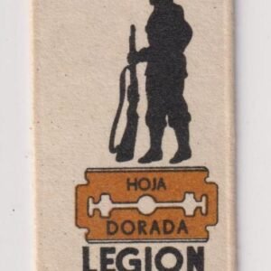 HOJA DE AFEITAR GILLETTE LEGION EXTRANJERA DORADA