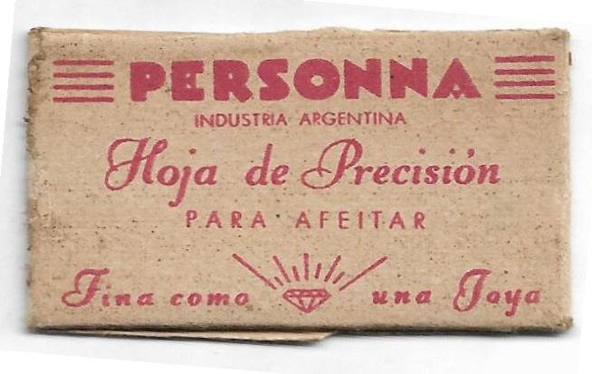 HOJA DE AFEITAR PERSONA HOJA DE PRECISIÓN
